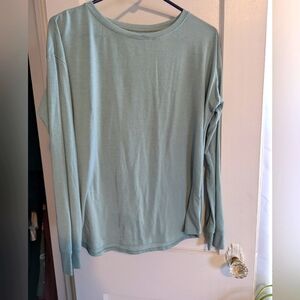 Columbia Active Long Sleeve Tee M Sage Green